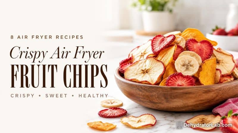 8 Air Fryer Fruit Chip Recipes