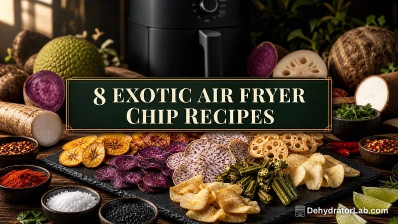 8 Exotic Air Fryer Chip Recipes for the Adventurous Snacker: Bold Bites