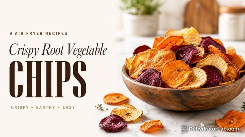 9 Air Fryer Root Vegetable Chip Recipes You Need to Try Now
