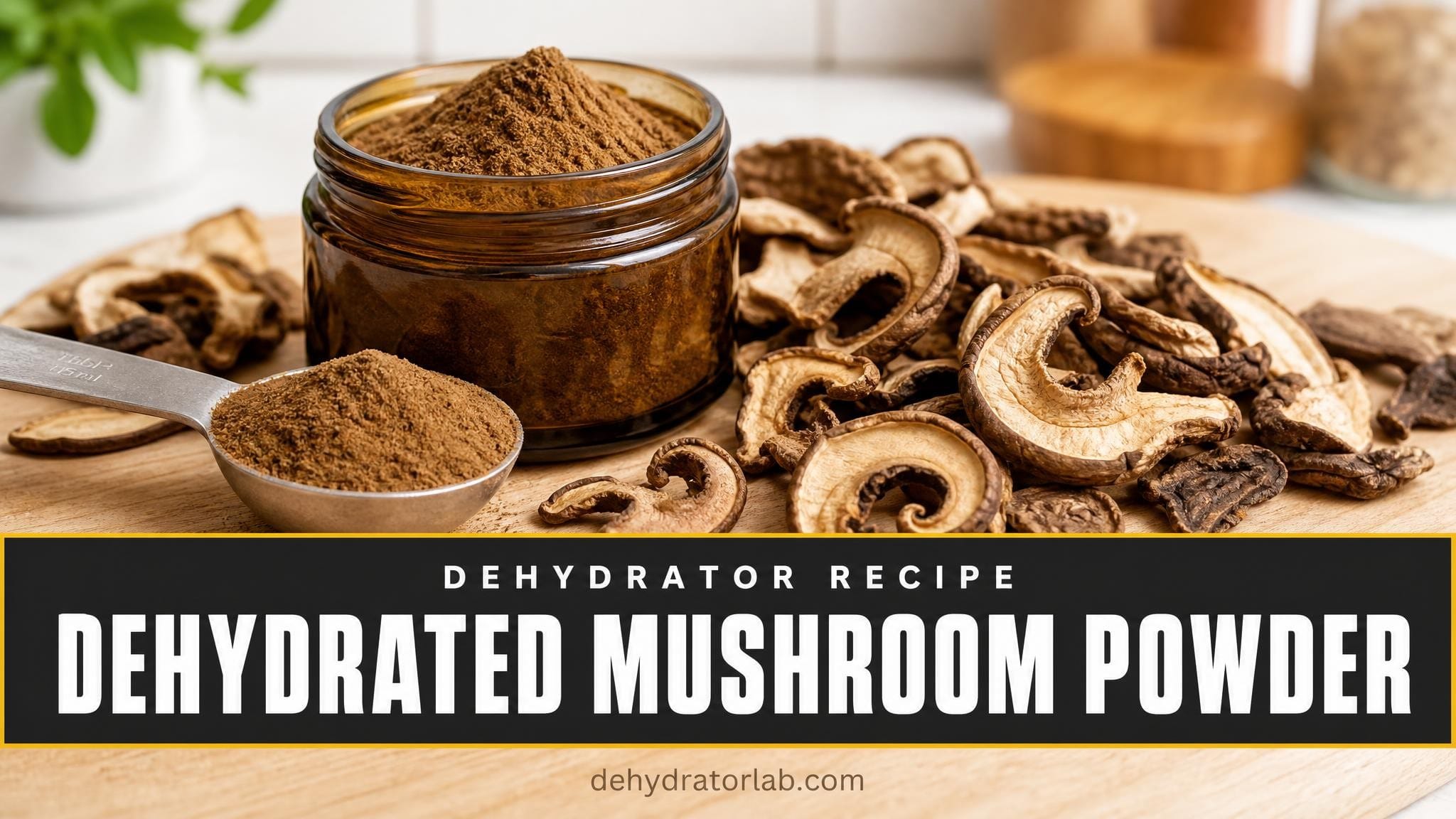 Dehydrated Mushroom Powder – The Umami Bomb Your Pantry Is Missing