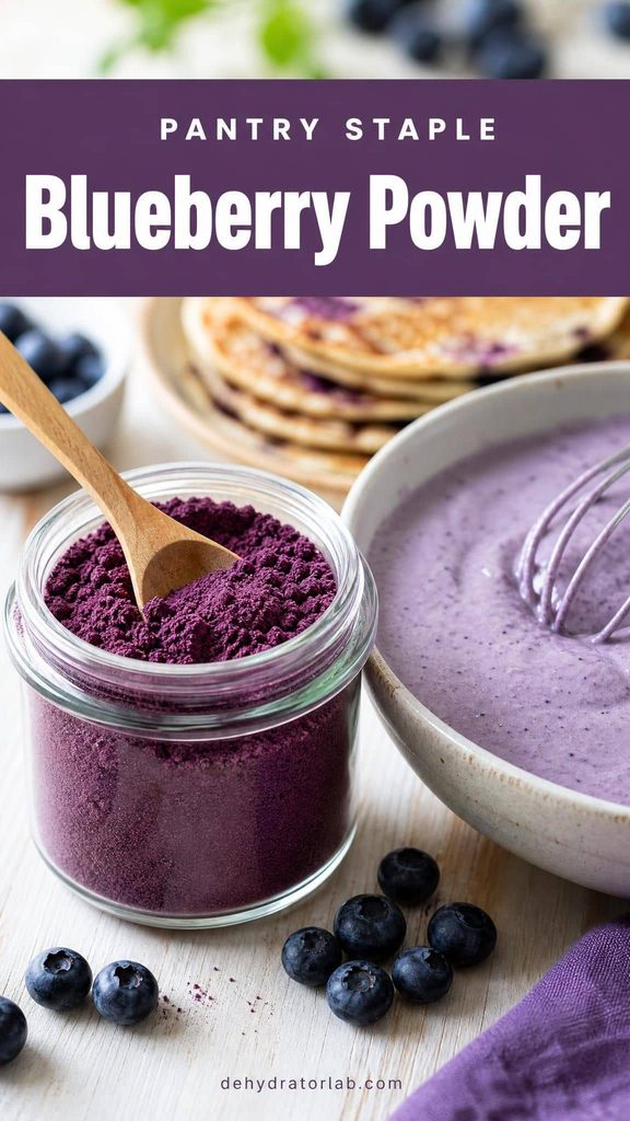 dehydrated blueberry powder for baking