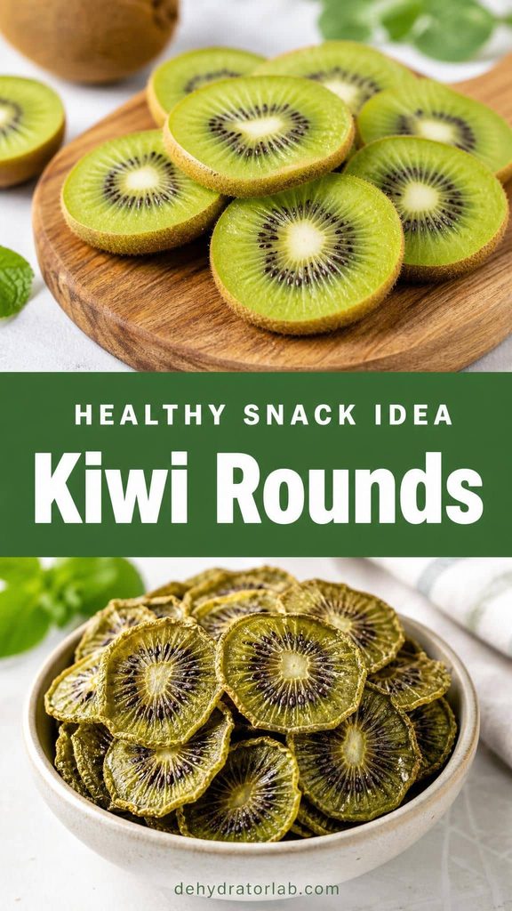 dehydrated kiwi rounds