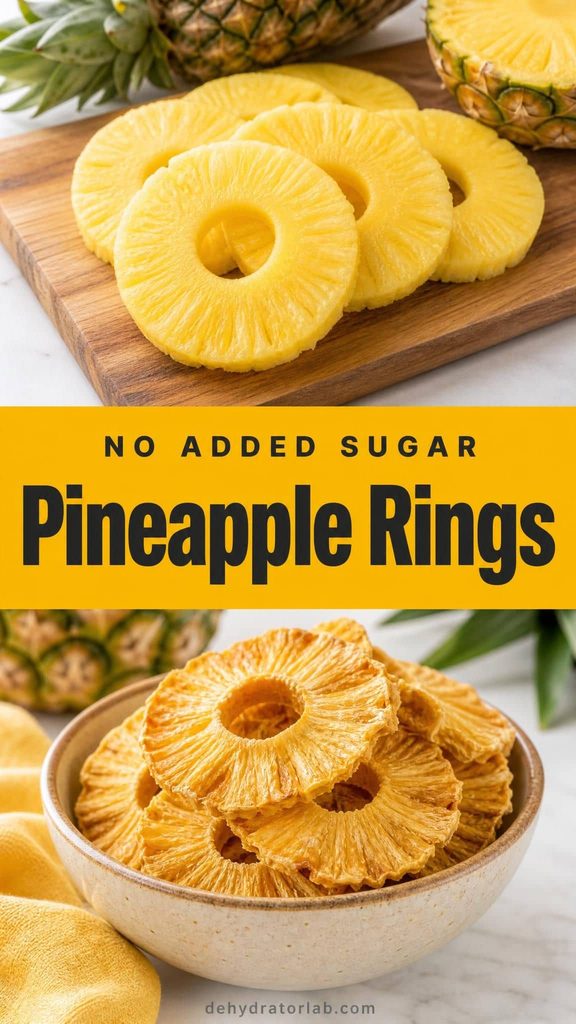 dehydrated pineapple rings