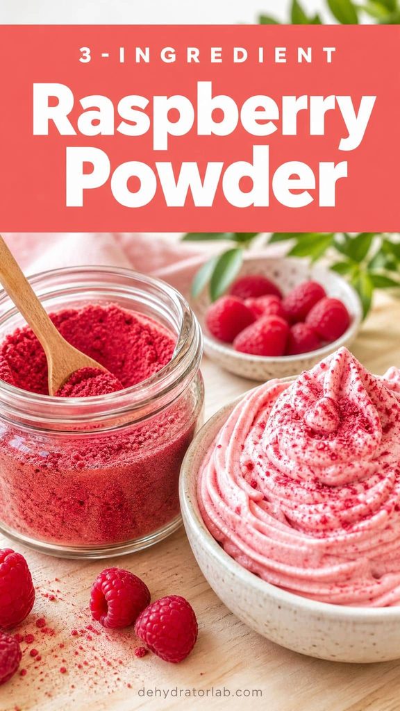 dehydrated raspberry powder for baking