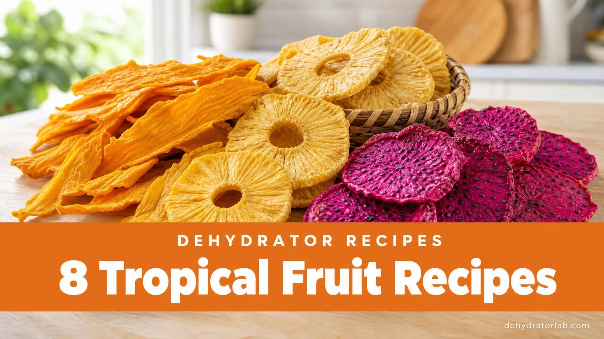 8 Tropical Fruit Recipes to Dehydrate at Home