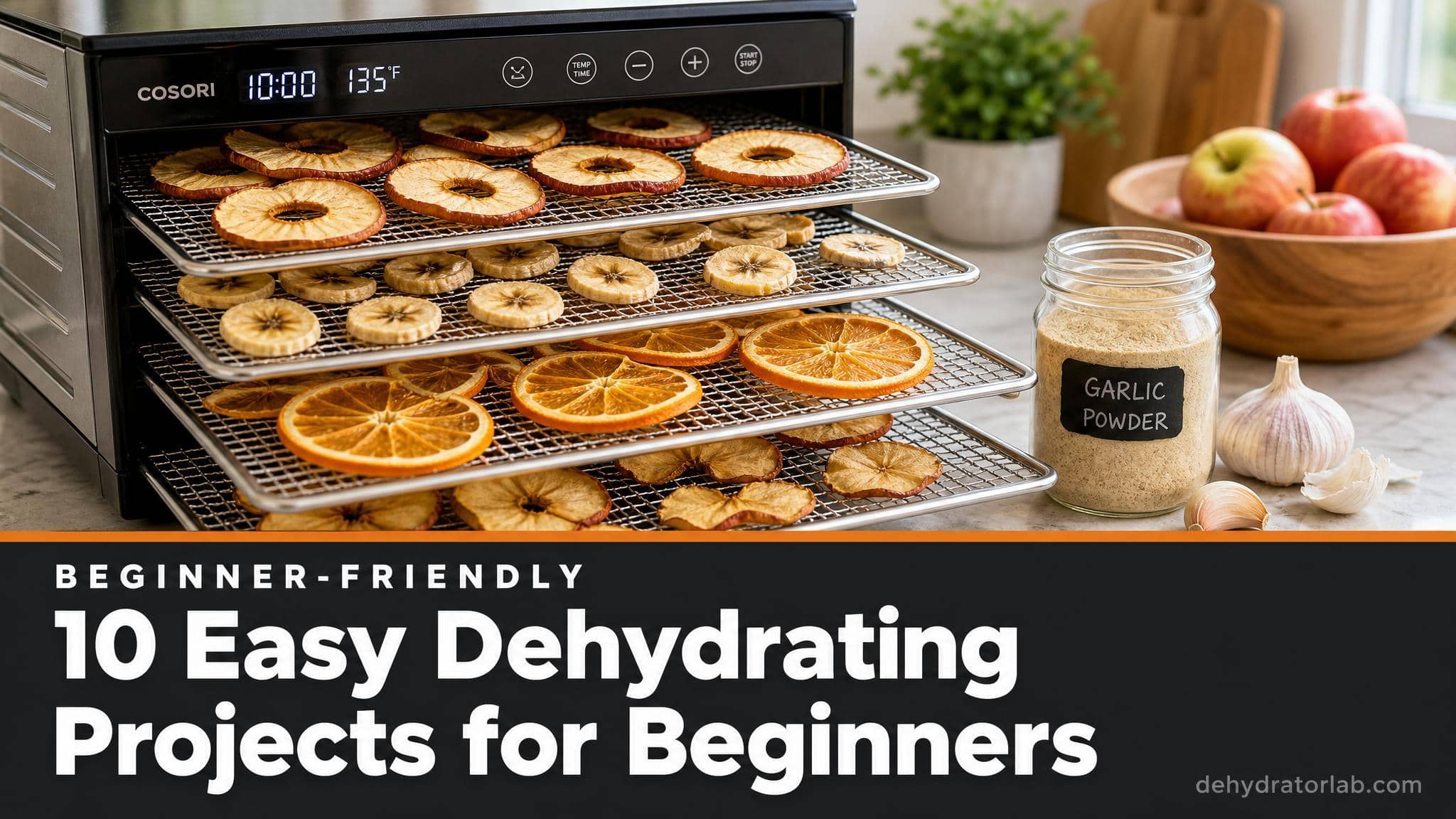 10 Easy Dehydrating Projects Perfect for Beginners