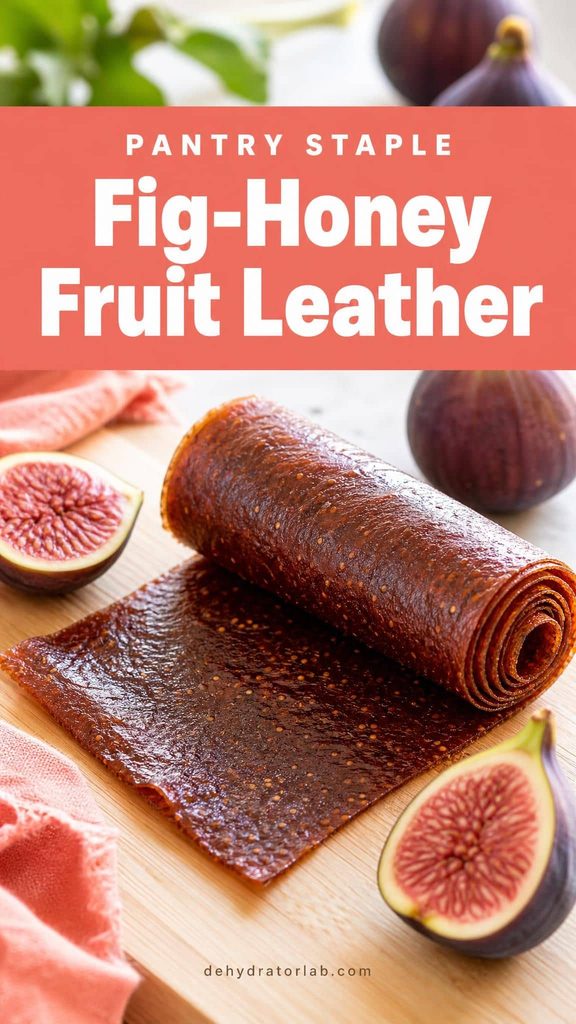 fig honey fruit leather