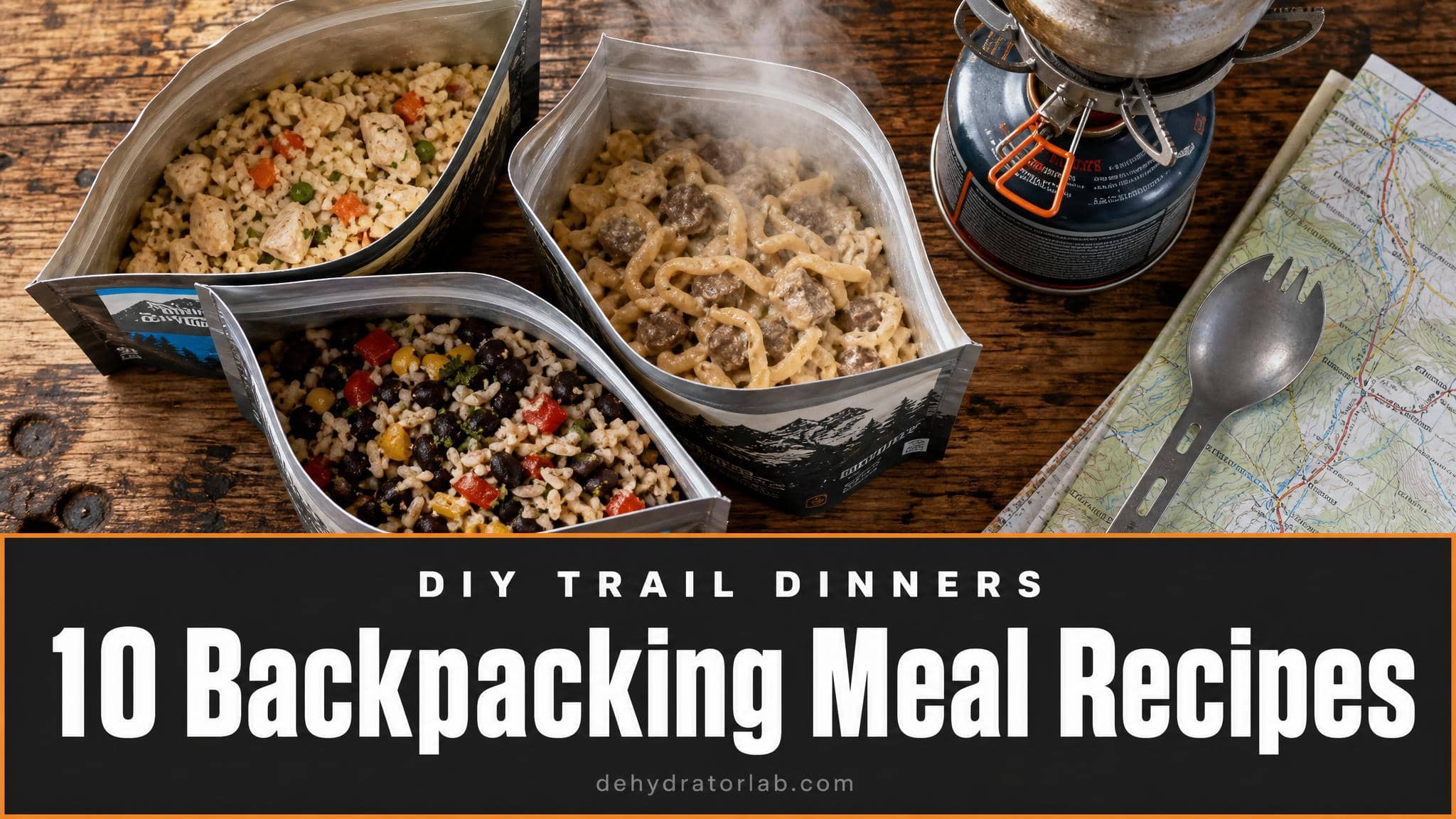 10 Dehydrated Backpacking Meal Recipes to Make at Home