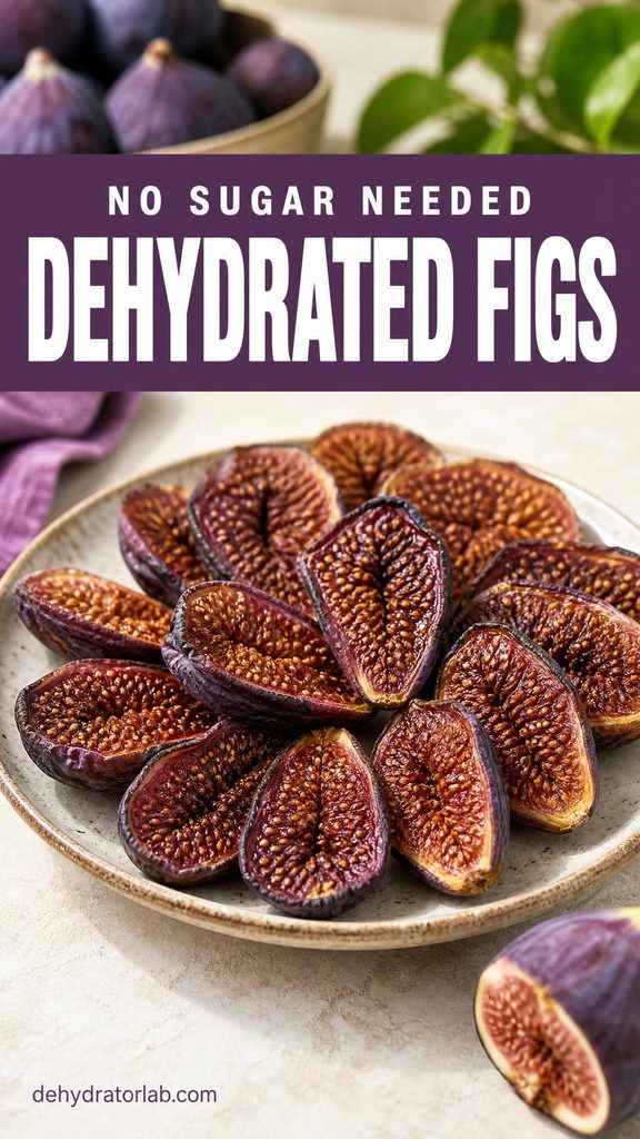 Dried fig halves arranged on a small plate