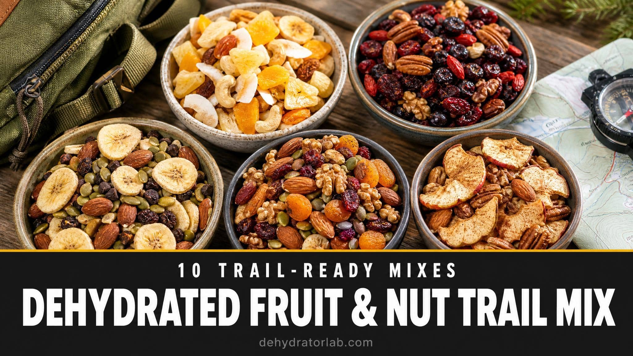10 Delicious Trail Mix Recipes with Dehydrated Fruit and Nuts