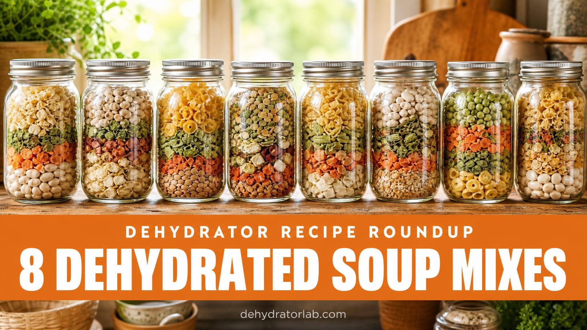 8 Dehydrated Soup Mix Recipes to Keep in Your Pantry