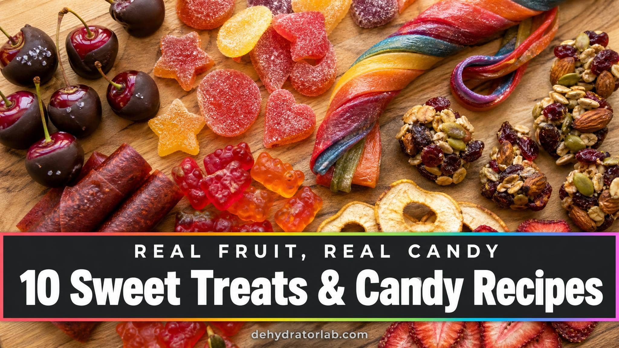 10 Dehydrated Sweet Treats and Candy Recipes for Kids