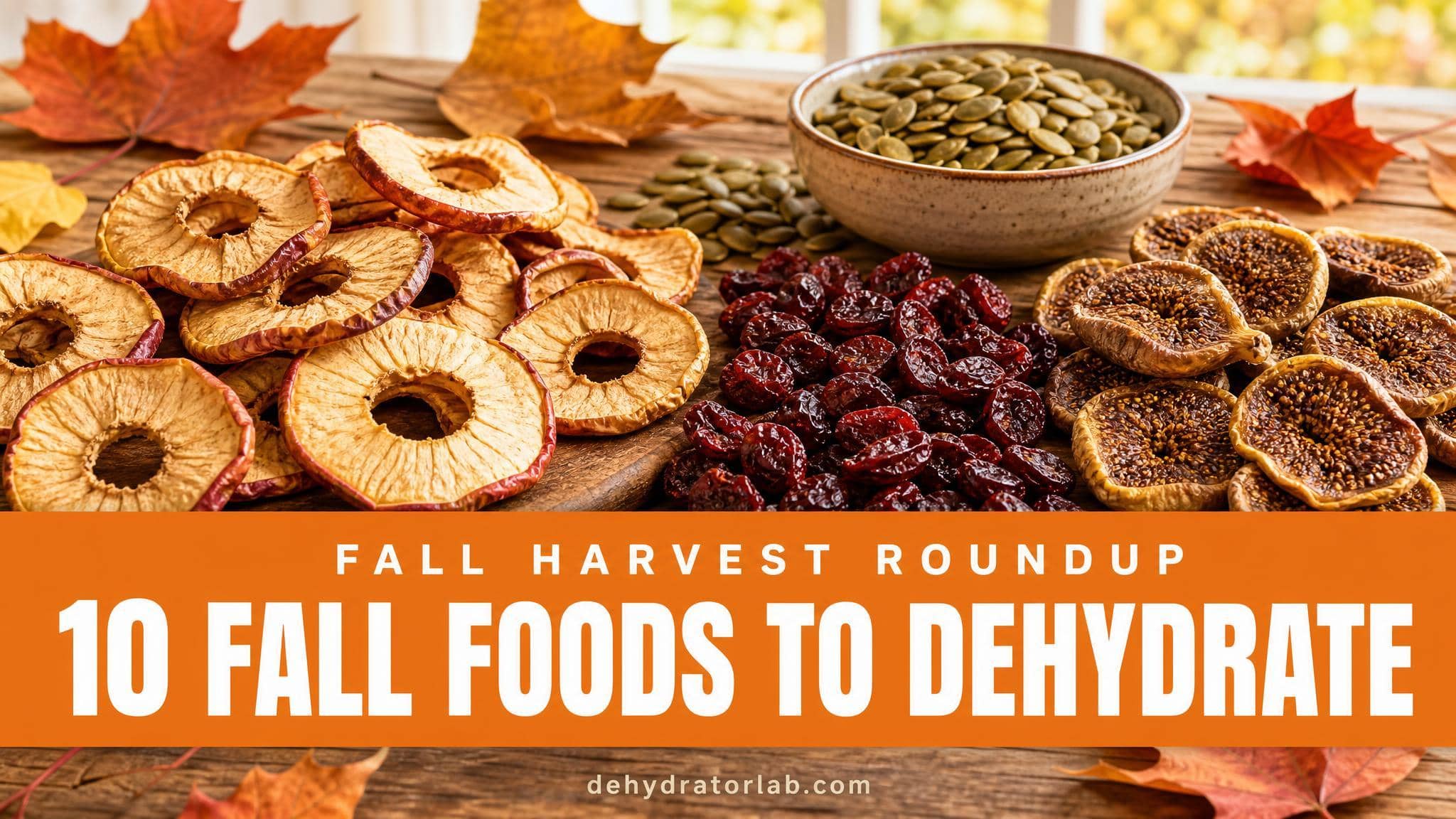 10 Fall Foods That Are Perfect for Dehydrating