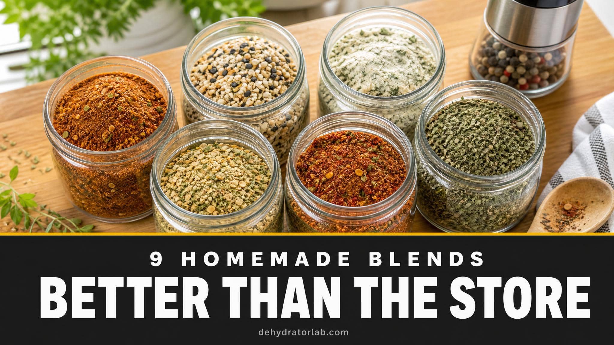 9 Dehydrated Seasoning Recipes Better Than Anything at the Store