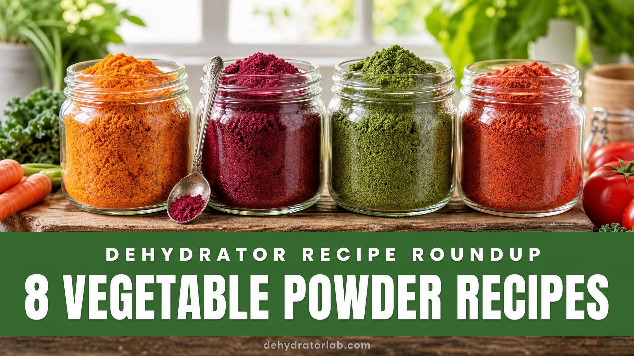 8 Homemade Vegetable Powder Recipes to Stock Your Pantry
