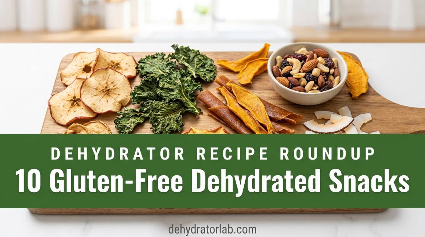 10 Gluten-Free Dehydrated Snack Recipes You’ll Love