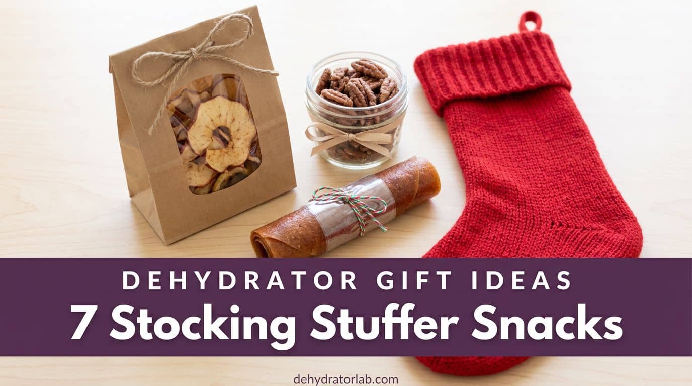 7 Dehydrated Snack Recipes That Make Perfect Stocking Stuffers