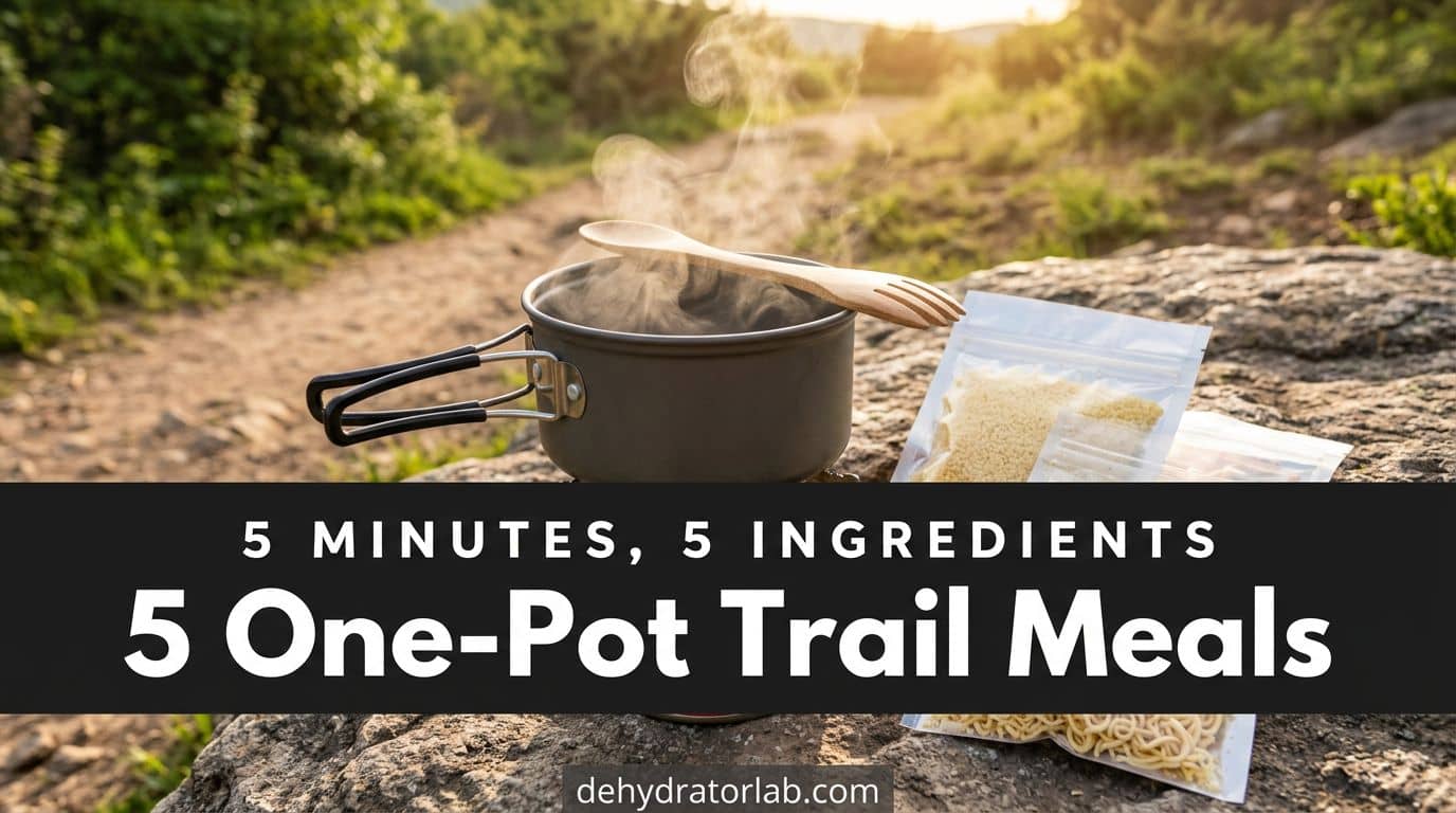 5 Dehydrated One-Pot Meal Recipes for the Trail